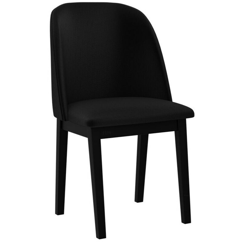 foto del prodotto sedia victorville 332, nero, 83x48x46cm, arazzo, di legno