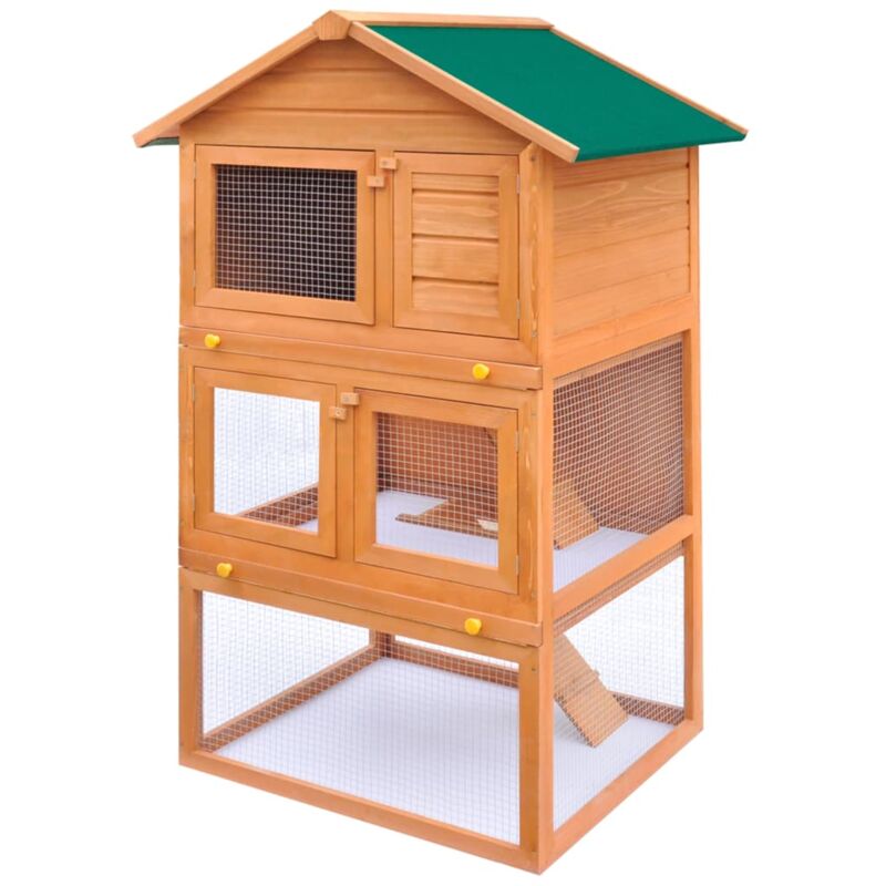 foto del prodotto prolenta premium furniture limited conigliera all aperto gabbia animali piccoli