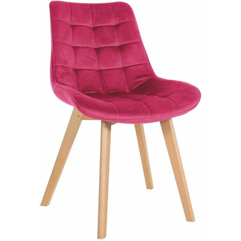 foto del prodotto sedia brook velvet rosso