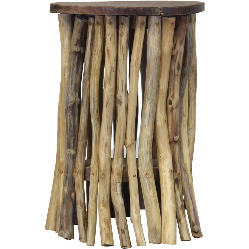 foto del prodotto milani home wito tavolino in legno di teak