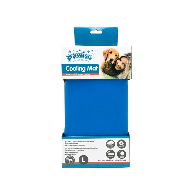 foto del prodotto coperta rinfrescante per cani dimensioni l 90x50 cm
