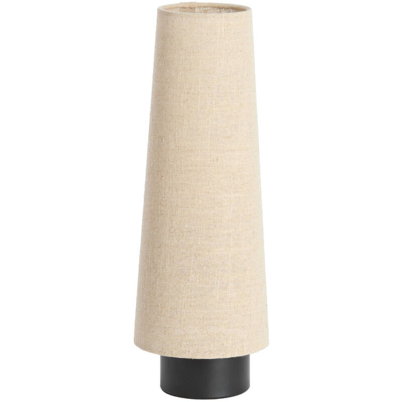 foto del prodotto light living lampada da tavolo howie naturale tessile 