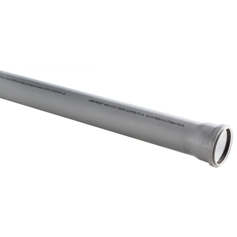 foto del prodotto tubo ad innesto con guarnizione 2 bicchieri 40x500mm