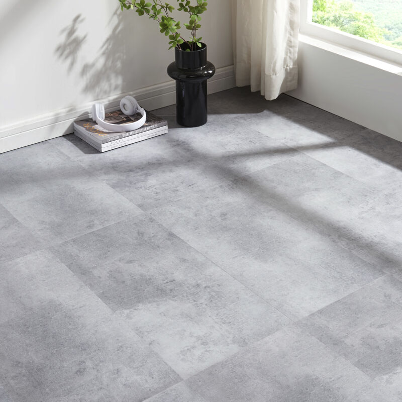 immagine 0 del prodotto set aldire 10 piastrelle spc di pavimento a incastro click pavimentazione per interni effetto cemento neu.holz