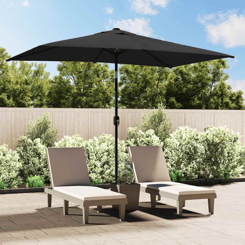 foto del prodotto nova furniture limited ombrellone con palo in metallo 300x200 cm
