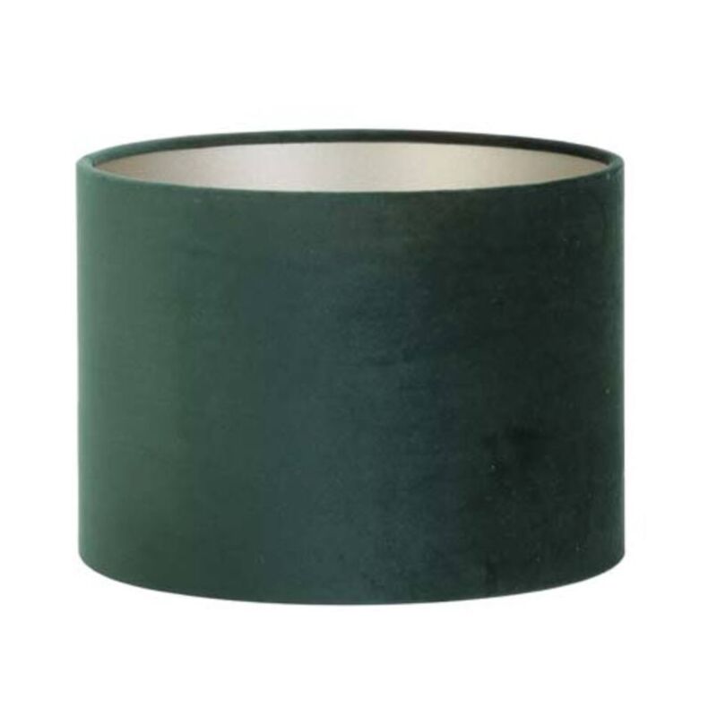 foto del prodotto light living paralume velours verde tessile 20cm 