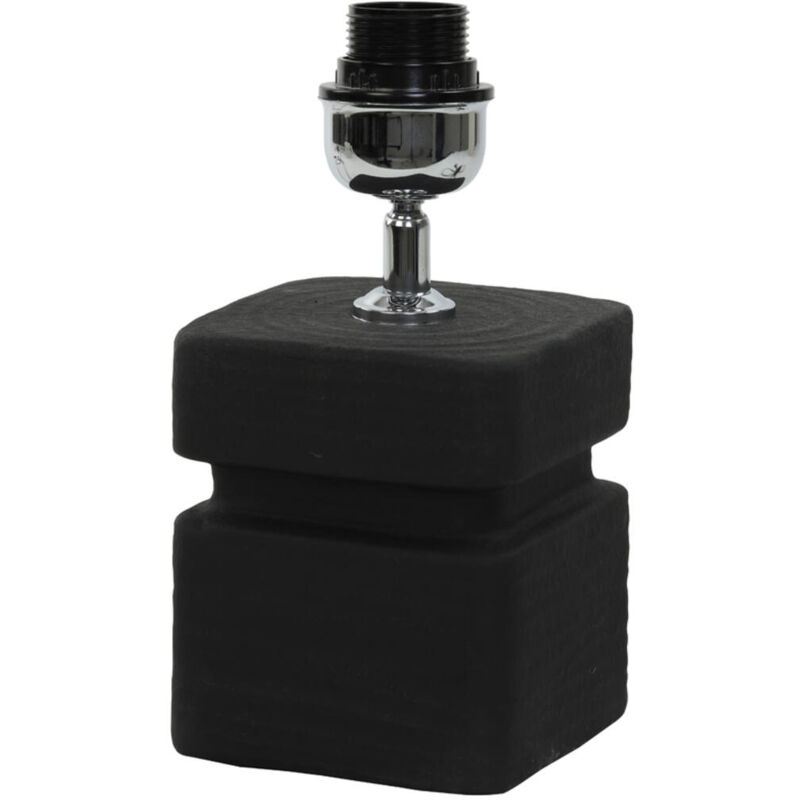 foto del prodotto light living lampada da tavolo amta nero ceramica 