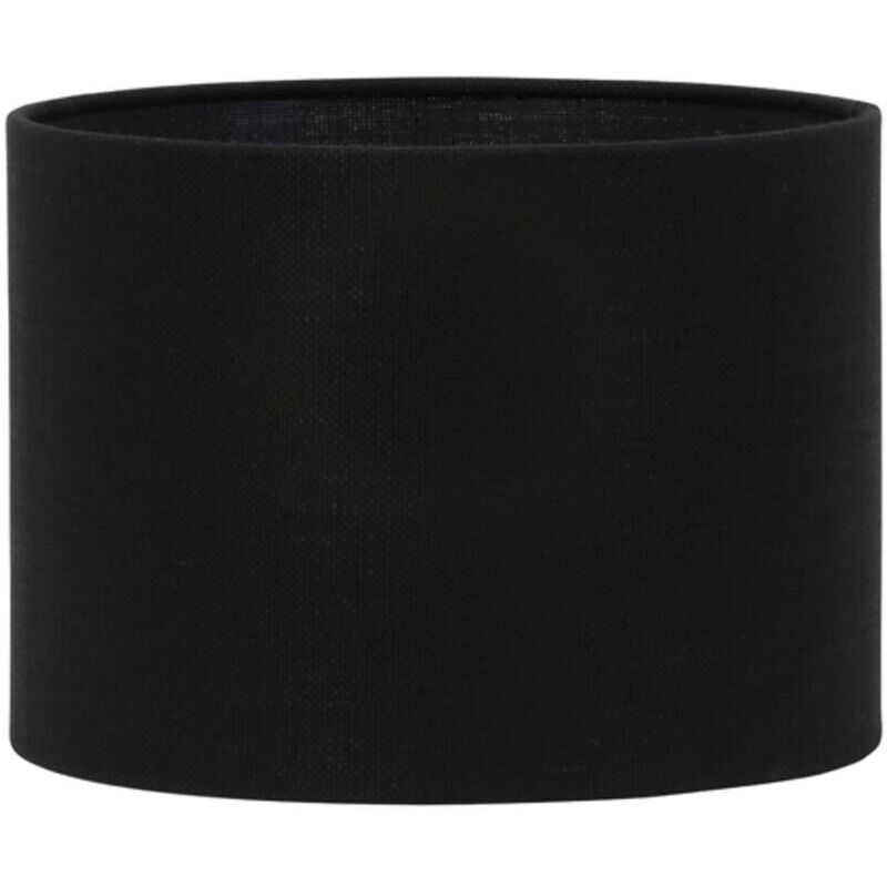 foto del prodotto light living paralume livigno nero tessile 25cm 