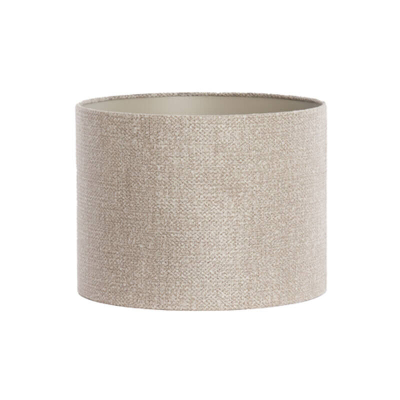 foto del prodotto light living paralume brandy marrone tessile 25cm 
