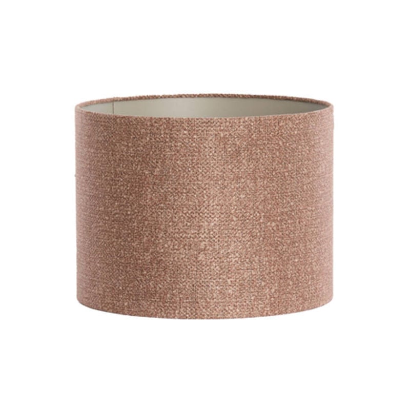 foto del prodotto light living paralume brandy marrone tessile 25cm 