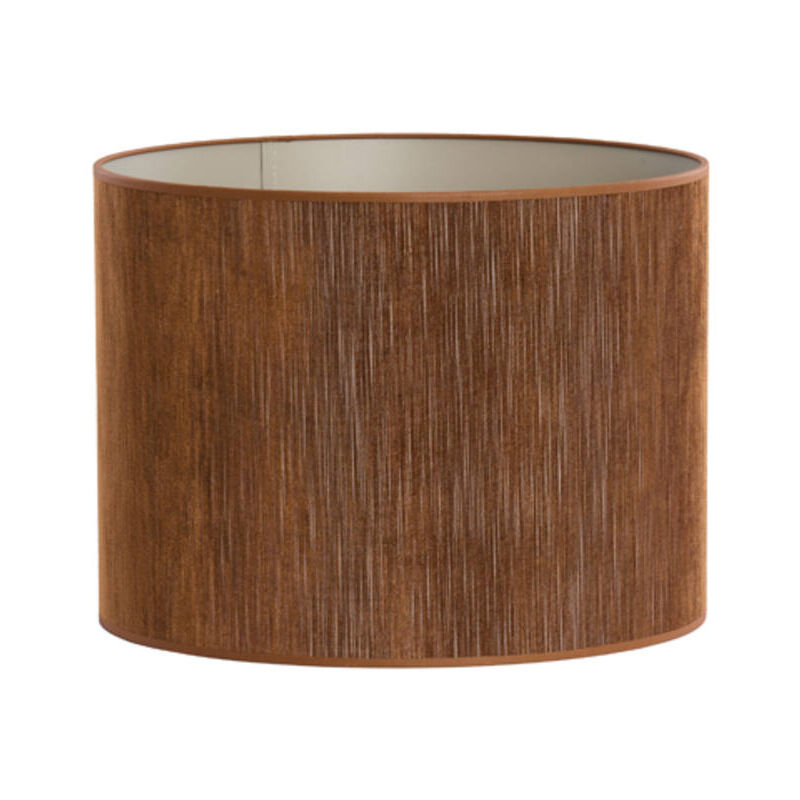foto del prodotto light living paralume penny marrone tessile 30cm 