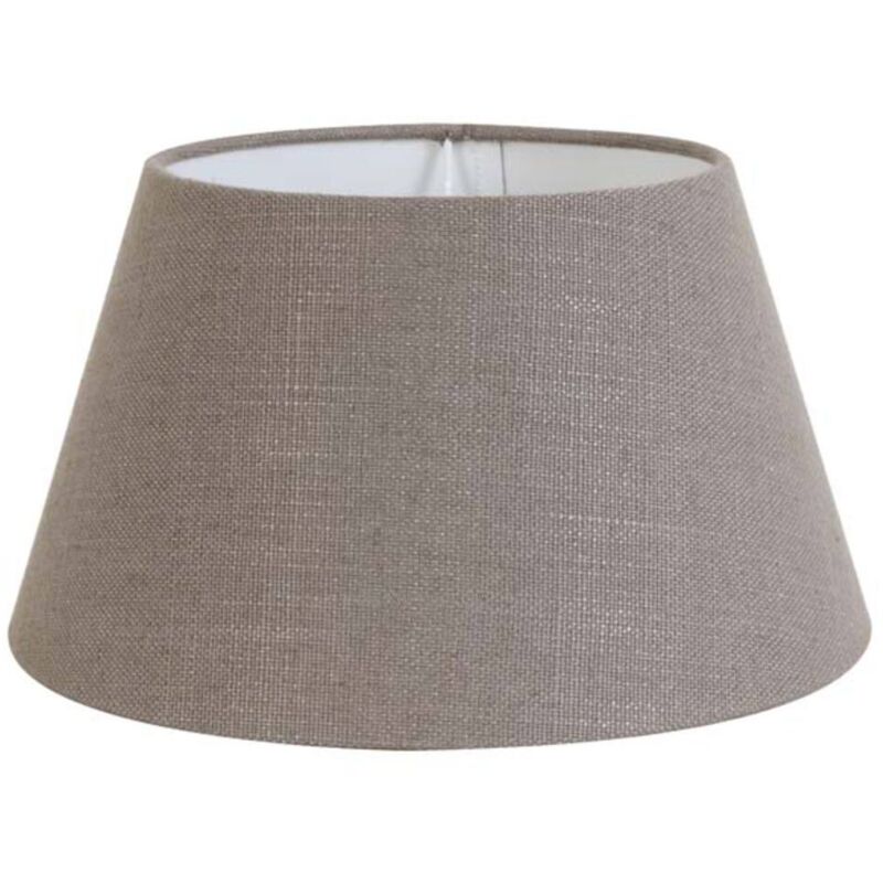 foto del prodotto light living paralume livigno marrone tessile 30cm