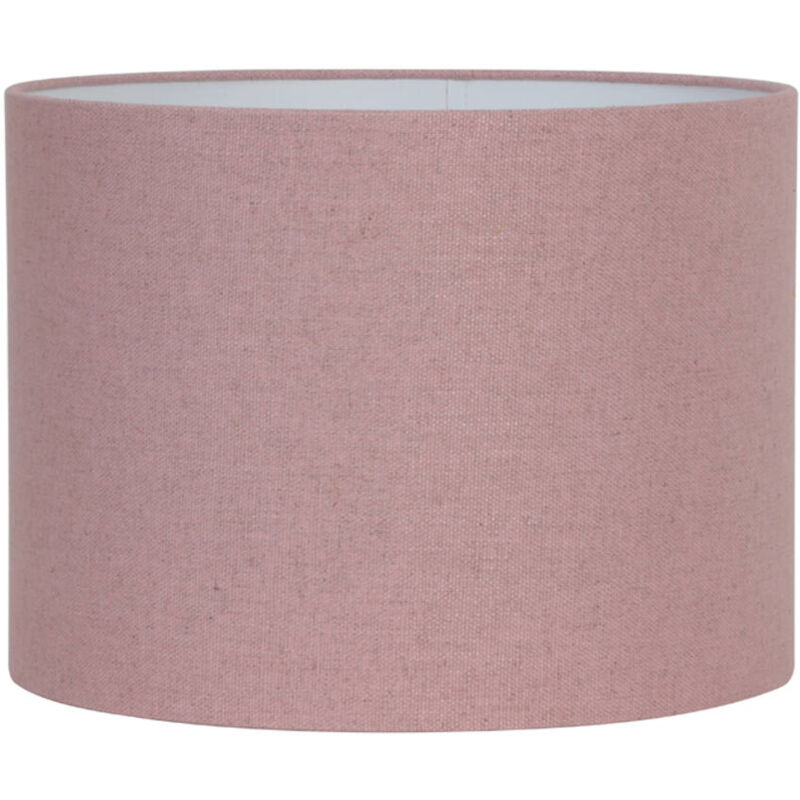 foto del prodotto light living paralume livigno rosa tessile 40cm 
