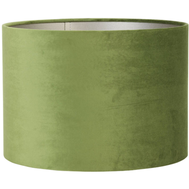 foto del prodotto light living paralume velours verde tessile 40cm 