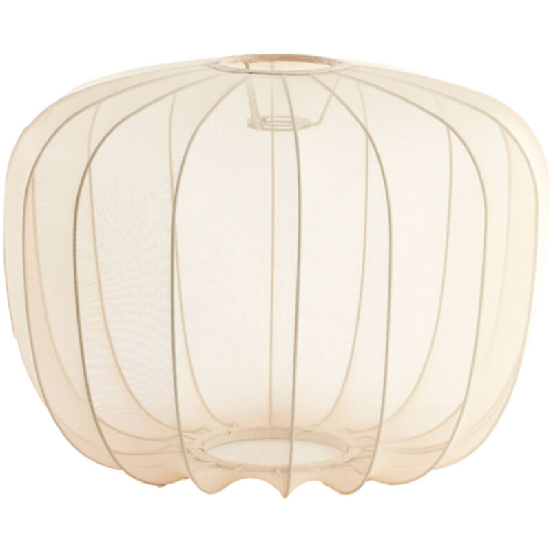 foto del prodotto light living paralume plumeria beige tessile 40cm 