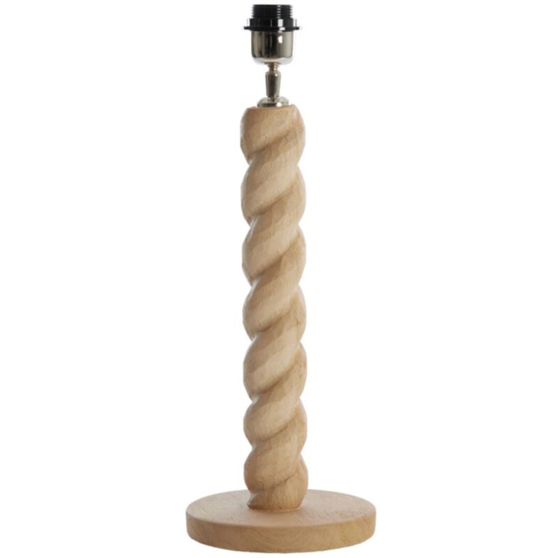 foto del prodotto light living lampada da tavolo nanno naturale legno 