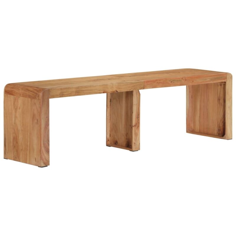 foto del prodotto vidaxl panca 160x38x45 cm in legno massello di acacia