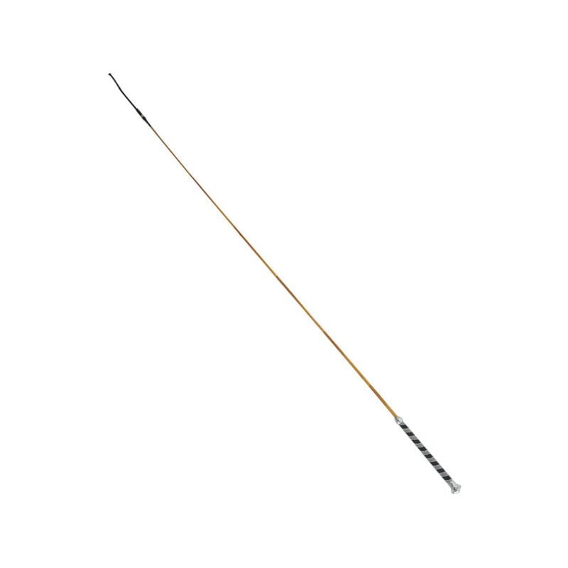 foto del prodotto frustino da dressage decorato bamb con manico grip 120 cm