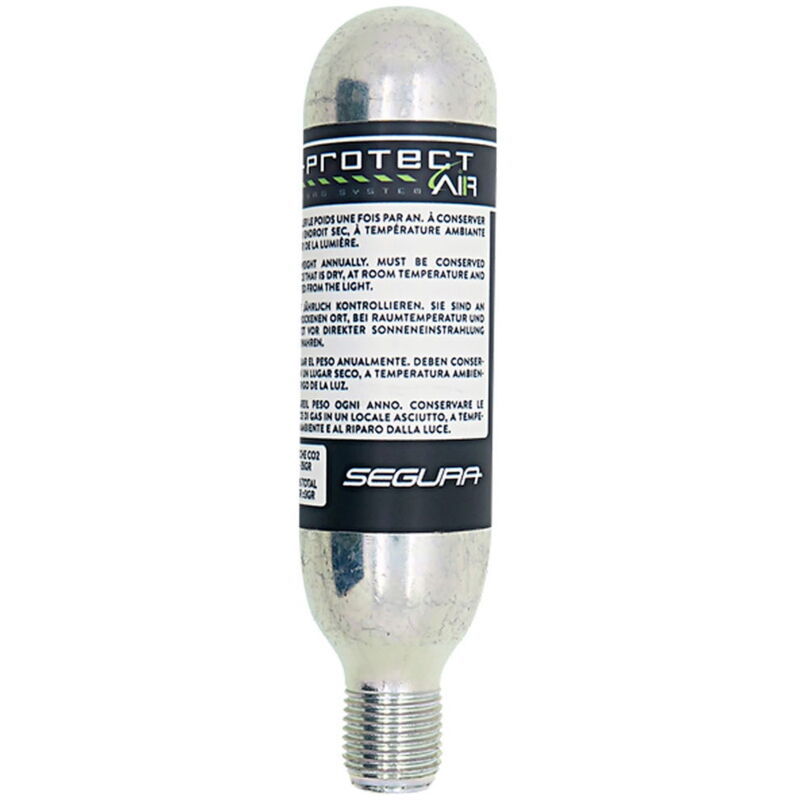 foto del prodotto cartuccia di co2 50cc per gilet airbag c protect air segura