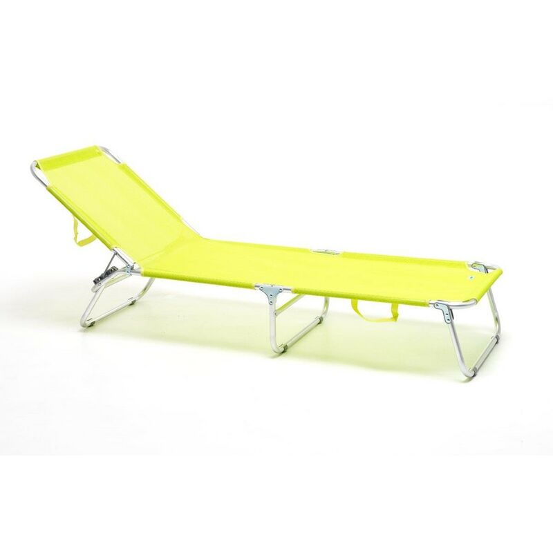 foto del prodotto brandina tahiti pieghevole struttura alluminio anodizzato tubolare 22mm lemon