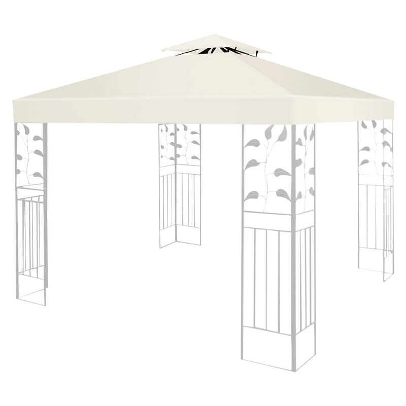 foto del prodotto hengda tetto di ricambio per tenda da sole tetto di ricambio per pergola tetto di ricambio per tenda da sole 3x3m beige