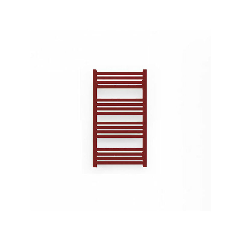 foto del prodotto scaldasalviette elettrico rosso alto 660mm largo 400mm 300 watt fio660 400e83011