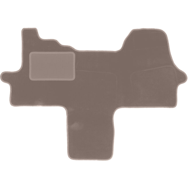 foto del prodotto tappetini anteriori beige per fiat ducato iii furgone 2006 2014 
