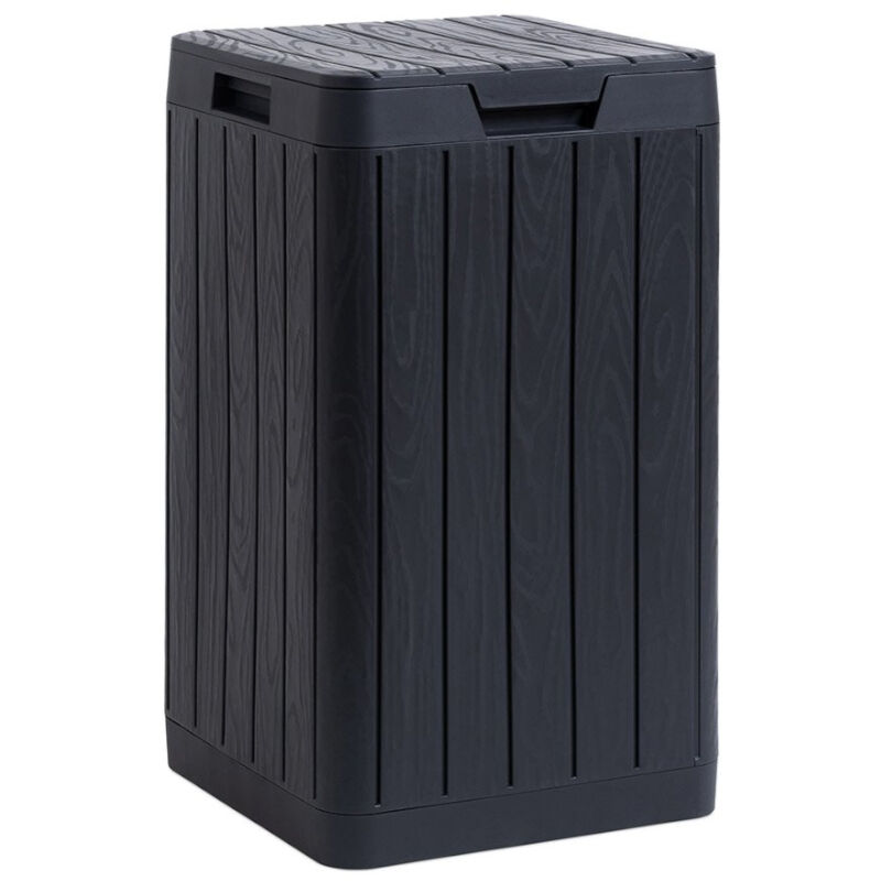 foto del prodotto pattumiera rio garden 38x38xh65cm antracite.