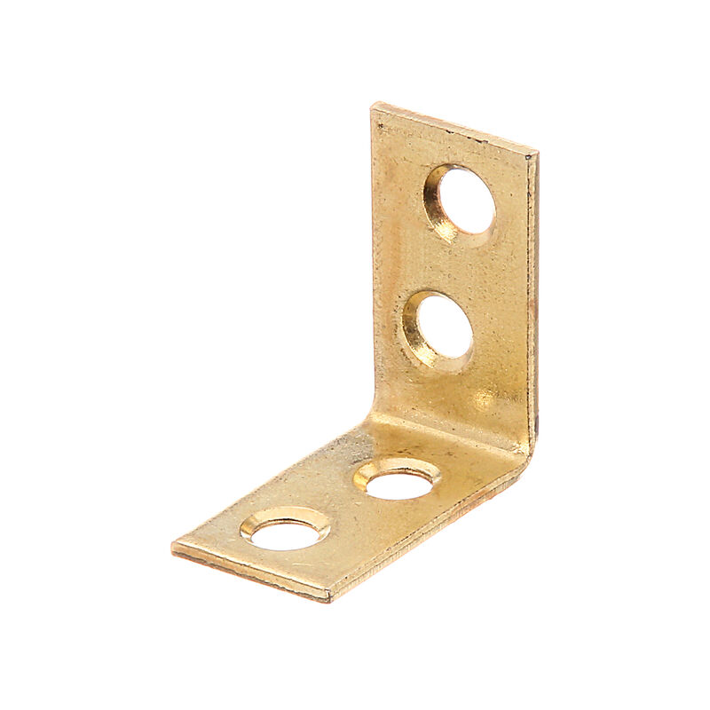 foto del prodotto squadretta ad angolo 50x50x15mm ottone