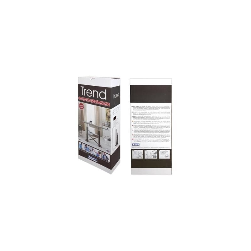 foto del prodotto asse da stiro trend 40x31xh113cm grigio