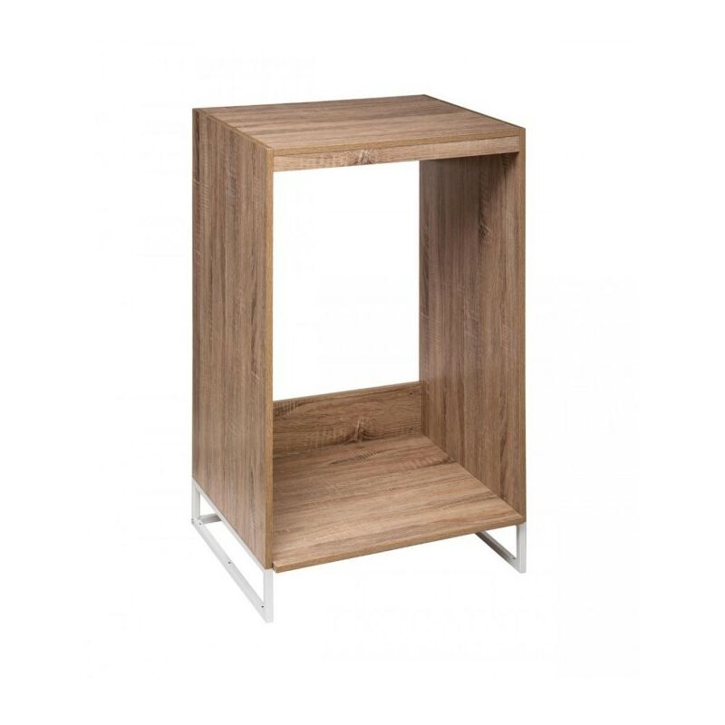 foto del prodotto mobile a giorno in legno naturale orso 60x50x h105 cm