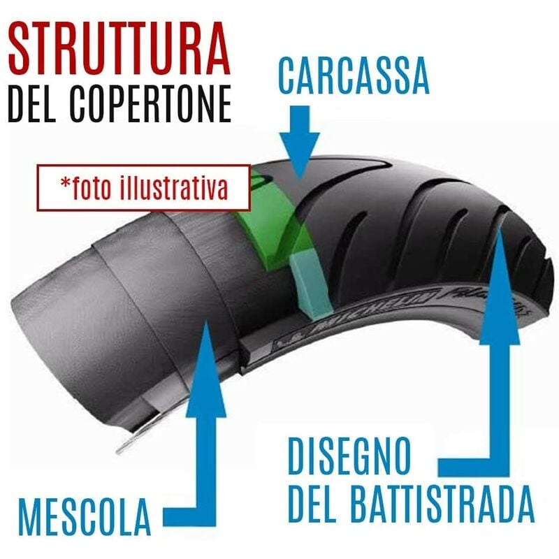 foto del prodotto 2 copertoni 26 x 1 3 8 37 590 camere daria pneumatici neri x city bike stradale adulto vintage
