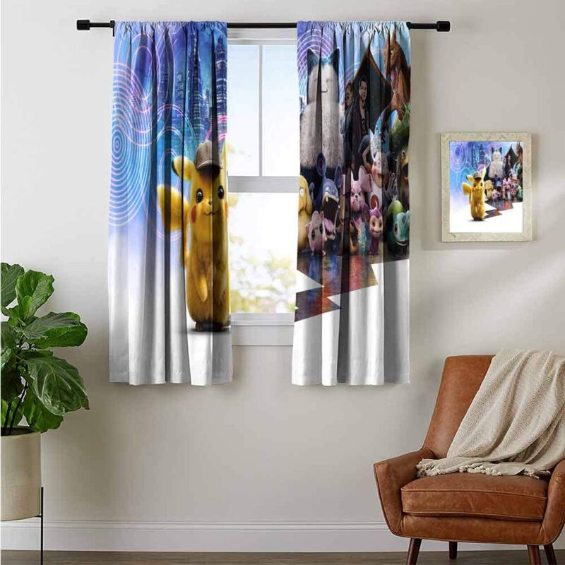 foto del prodotto zhihdecor tende de camera da letto detective deadpool pika 78 tenda de finestra per il soggiorno