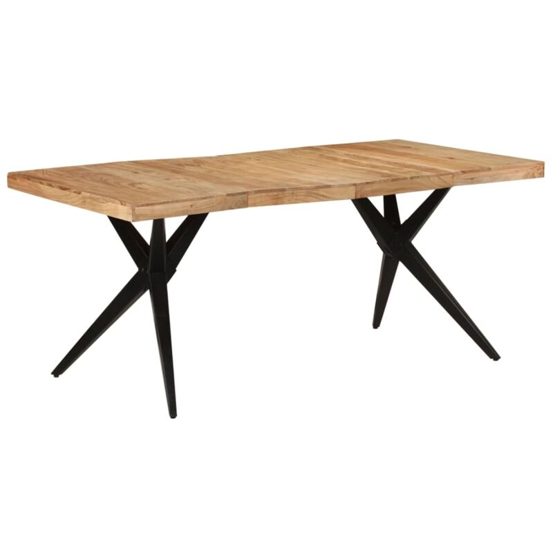 foto del prodotto maison exclusive furniture limited tavolo da pranzo nero 180x90x77 cm in legno