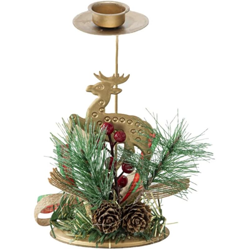 foto del prodotto tonchean altre decorazioni natalizie, portacandele natalizio, portacandele natalizio, portacandele decorativo, portacandele per feste, decorazione