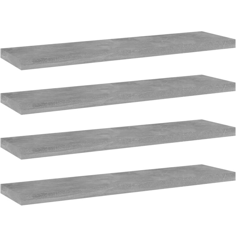 foto del prodotto furniture limited ripiani per libreria 4pz grigio cemento