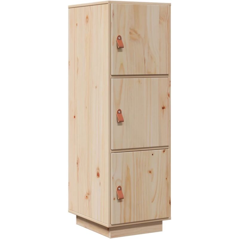 foto del prodotto credenza cassettiera cassettiera mobile contenitore organizer cucina soggiorno soggiorno alta 34 x 40 x 108,5 cm legno massello di pino marrone