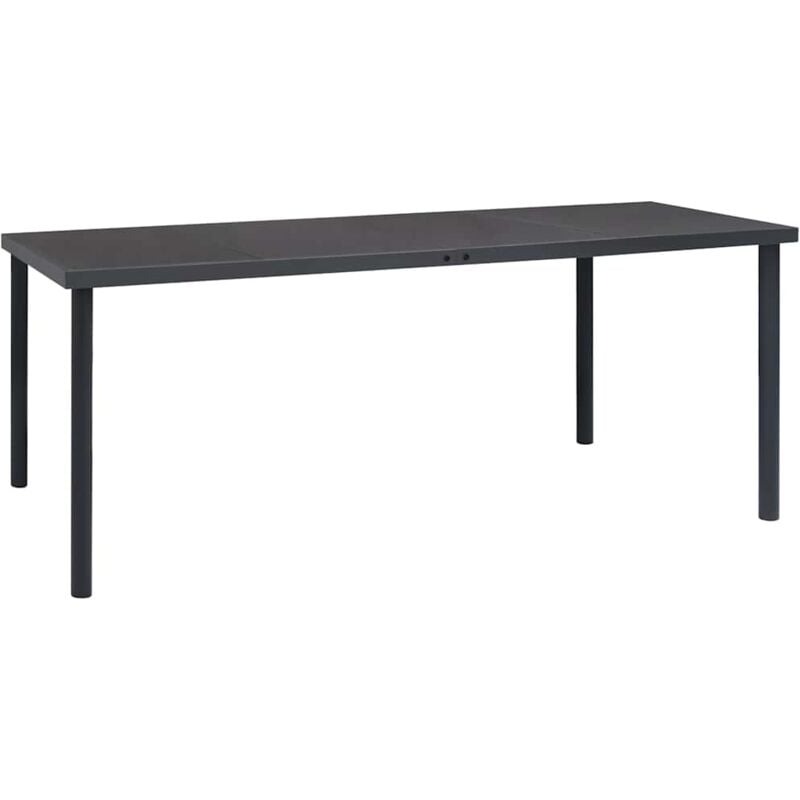 foto del prodotto prolenta premium furniture limited tavolo da pranzo per esterni antracite