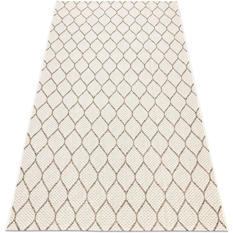foto del prodotto rugsx tappeto sizal boho 46211061 traliccio beige beige 80x150 cm