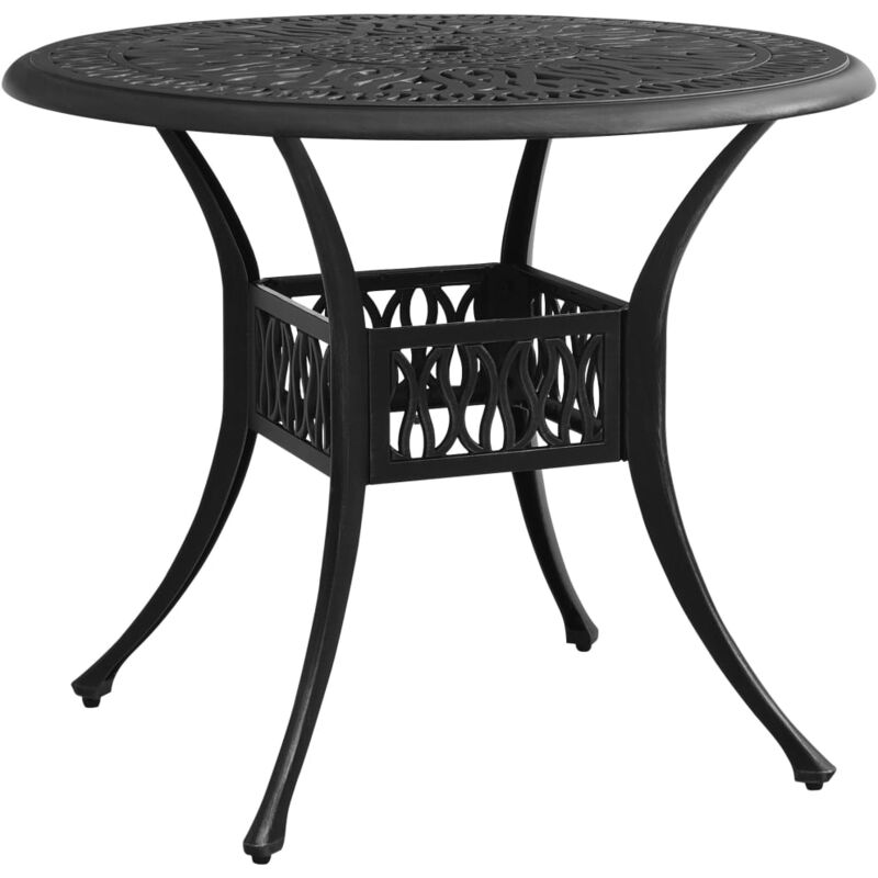 foto del prodotto prolenta premium furniture limited tavolo da giardino nero 90x90x74 cm in