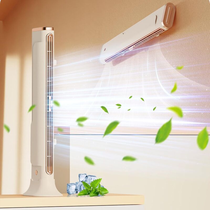 foto del prodotto aiperq ventilatore da tavolo senza pale, ventilatore da parete multifunzionale, ventilatore per aria condizionata, ventilatore a torre da tavolo,