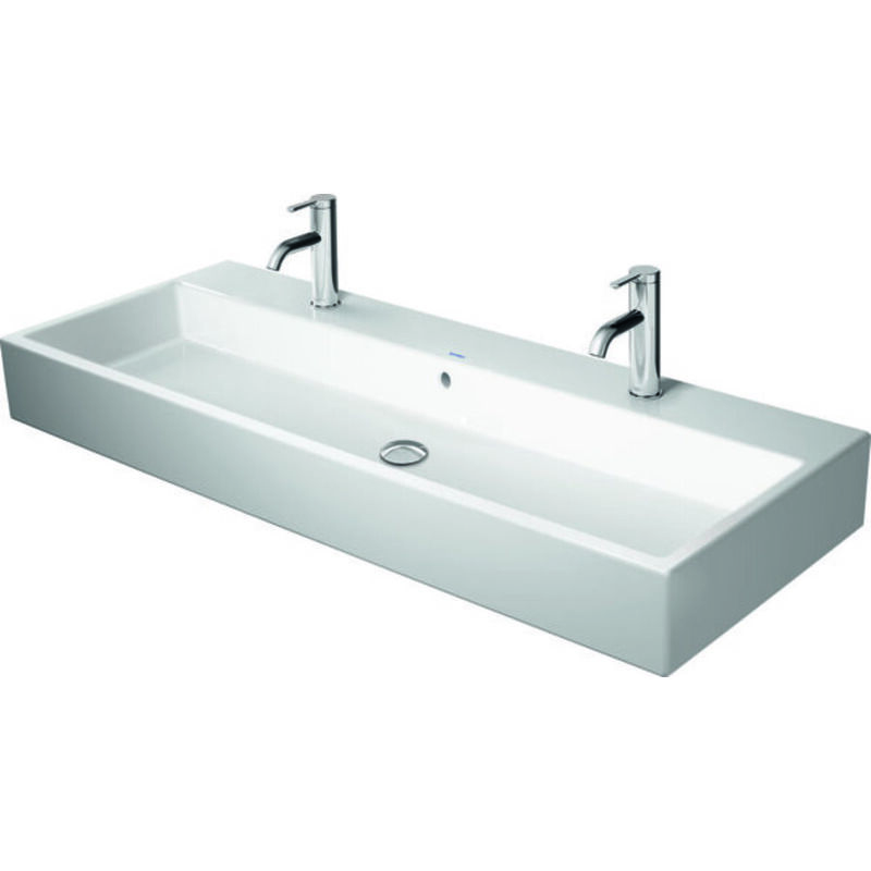 foto del prodotto duravit vero air lavabo, 120x47cm, avec trop plein, 2 trous de