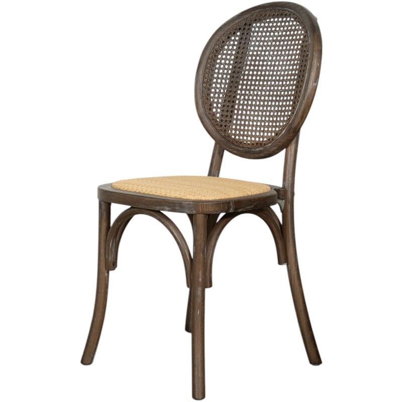 foto del prodotto sedia in legno e rattan 92x48x43 cm sedie rustiche sedia da cucina sedie sala da pranzo sedie moderna sedia thonet vintage