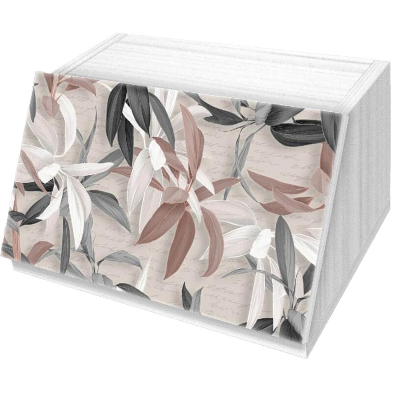 foto del prodotto porta pane vintage 30x40x20 cm tiles vintage bianco a fantasia