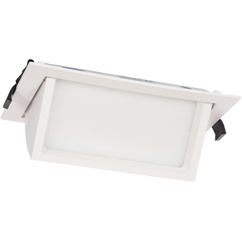 immagine 0 del prodotto efectoled downlight led 38w rettangolare orientabile osram 120 lm w lifud foro 210x125 mm bianco freddo no flicker 6000k