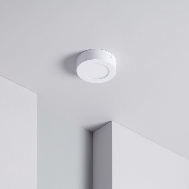 foto del prodotto plafoniera led 6w circolare 120 mm lifud bianco naturale 4000k