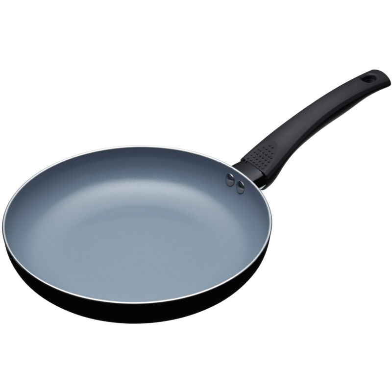 foto del prodotto padella ecologica masterclass de ceramic non stick chemical free induction cooktop ready, aluminium iron, black blue, 24 cm