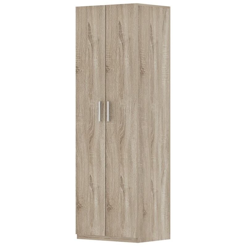 foto del prodotto armadio, collezione tom, 2 porte 60 cm rovere sonoma