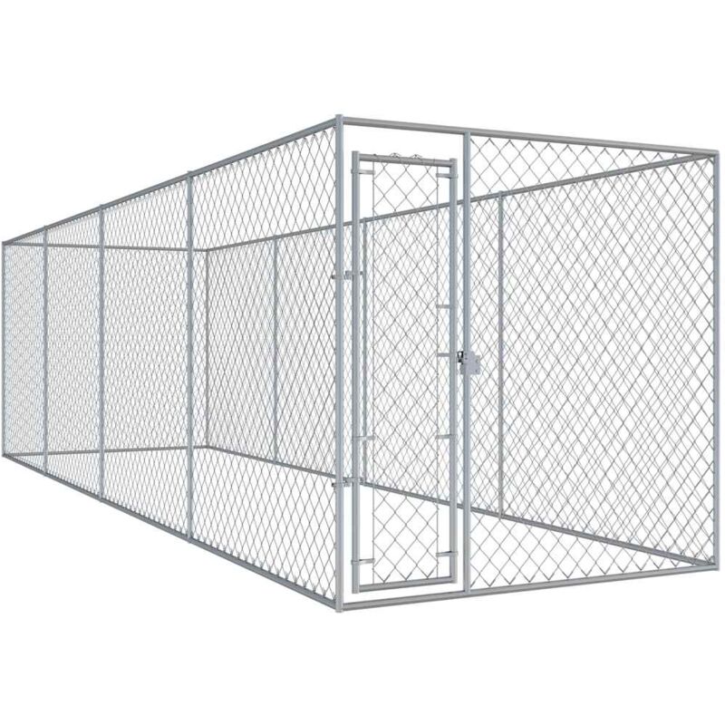 foto del prodotto furniture limited recinzione per cani da esterno 760x192x185 cm