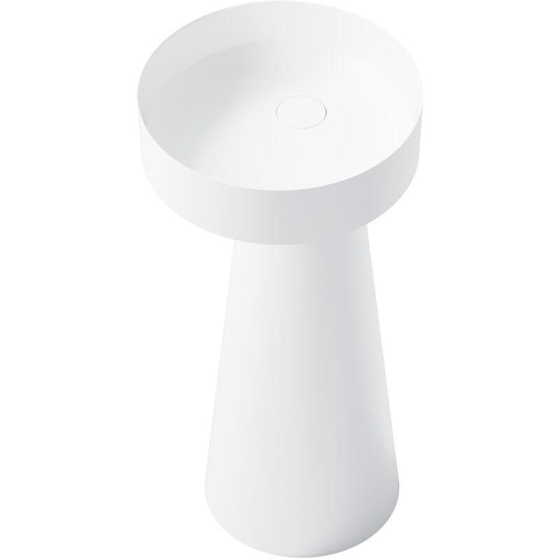 foto del prodotto steinberg s rie 445 lavabo au sol, rond, 400x400x870mm,